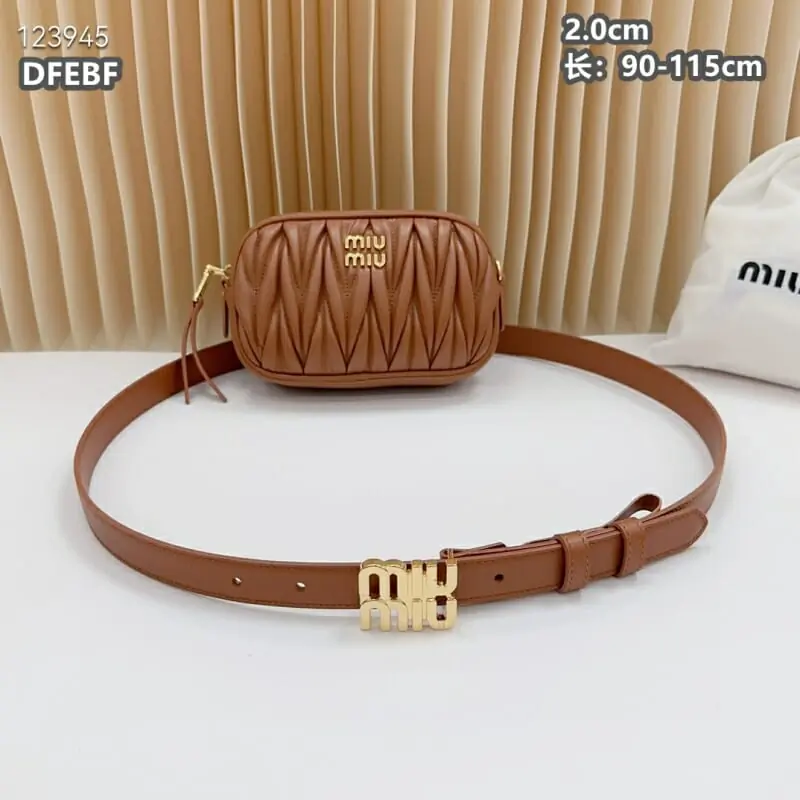 miu miu aaa quality Ceintures pour femme s_12221062